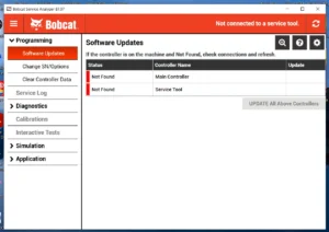 Bobcat Service Analyzer 87.07 Diagnostic Software