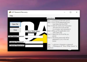 CAT Password Recovery Tool allows technicians to easily unlock and access CAT ECM configuration files. With this tool, users can generate 18-character passwords to reset inductions, change engine power, modify serial numbers, adjust cooling times, and more. Obtaining factory passwords is a simple process of making a payment and providing specific details from the CAT ET HTML file. This invaluable tool offers precise customization capabilities for optimizing Caterpillar engines and heavy machinery systems. Plus, its online availability ensures quick and convenient access to passwords without complex procedures.