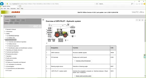 Experience the power of CLAAS WebTIC Offline 2021, a comprehensive software tool for owners of CLAAS agricultural machinery. Access technical information, manuals, and maintenance schedules effortlessly. The program's user-friendly interface supports multiple languages and is compatible with Windows 7 and 10 for smooth operation.How to improve efficiency with CLAAS WebTIC Offline 2021 (TIPS)