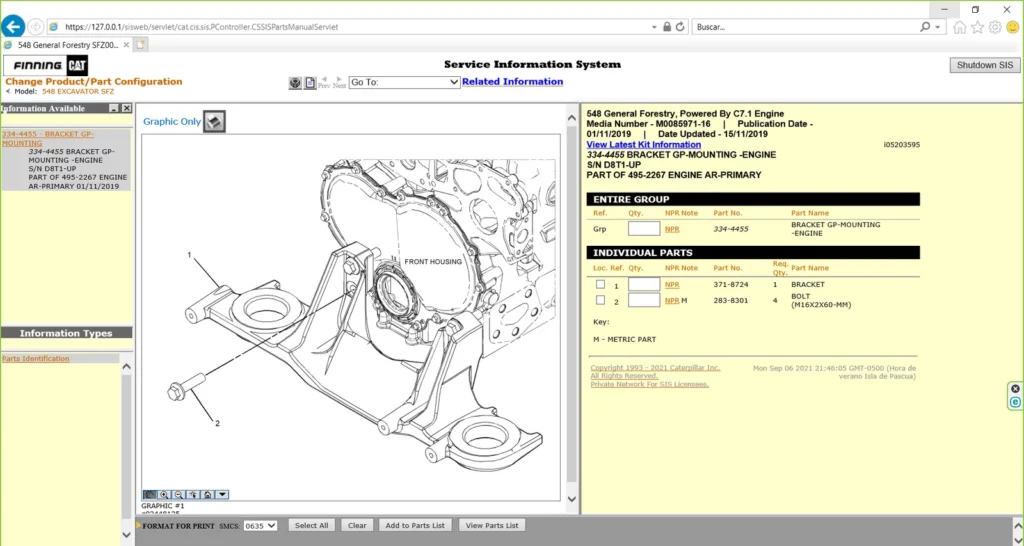 CAT SIS Caterpillar 2021 Offline. With its extensive database and user-friendly interface, this software offers efficient search functionality and access to essential information for engineers and technicians. Choose from various installation options and benefit from quick remote assistance. Enjoy clear post-sales support and free tutorials for software usage. Ensure transaction security and a money-back guarantee. Get your hands on the comprehensive solution you need at ecmtrucks.com.