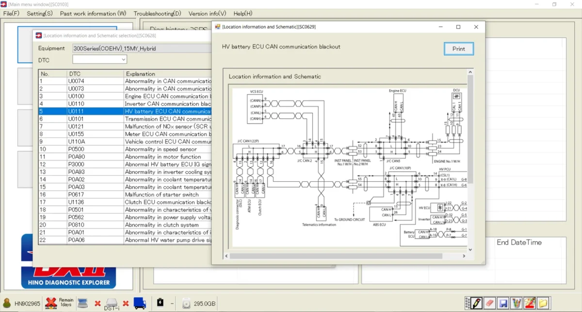 Hino Diagnostic Software DX2 v1.1.21.4 is a powerful tool for optimizing your truck's performance. With its user-friendly interface, you can easily navigate through various diagnostic tools and troubleshoot any issues. Whether it's reading and interpreting DTCS or reprogramming the ECU, Hino DX2 has got you covered. Designed for heavy-duty truck diagnostics, this software ensures efficient engine system operation and recording/reporting of diagnostic information. Upgrade your truck's capabilities with Hino DX2 and experience improved efficiency on the road. Get yours now at ecmtrucks.com.