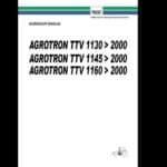 DEUTZ AGROTRON TTV 1130-1145-1160 Mtr. 2000 – SERVICE MANUAL
