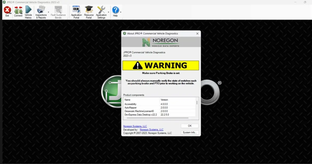 Introducing JPROZZ Diagnostic Software Download 2023 v3 – The Essential Tool for Efficient Vehicle Repair. With extensive multi-brand coverage, bidirectional functionality, and detailed service solutions, JPROZZ enables faster diagnostics and repairs. Compatible with Windows 8, 8.1 Pro, 10, and 11, JPROZZ requires RP1210C or compatible adapter and the appropriate cable to connect to the vehicle's OBD-II port. Enhancements in the latest version include improved off-road equipment support, expanded OEM coverage, and new Bendix features. Download JPROZZ now from ecmtrucks.com for optimal performance.