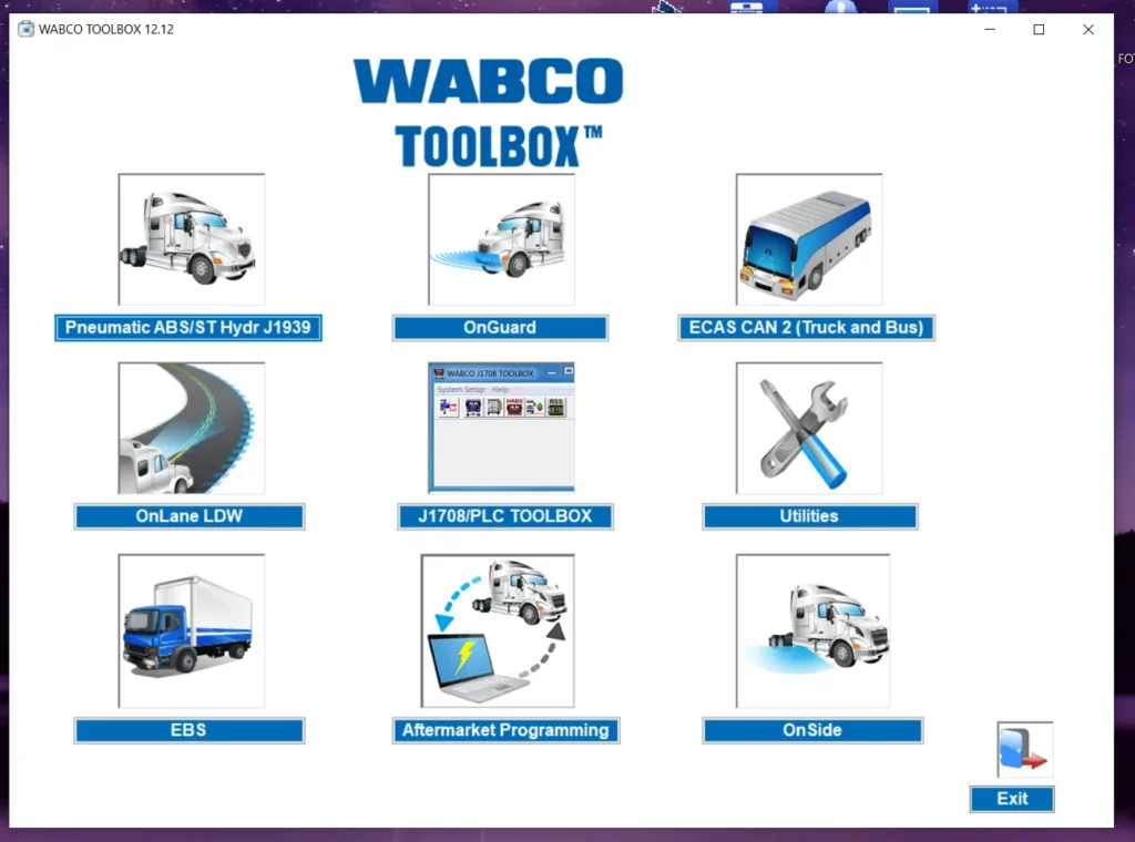 Meritor WABCO Toolbox 12.12 is a sophisticated diagnostic software designed for commercial vehicles. It addresses the growing complexity of modern vehicle systems, enhancing maintenance and repair processes. This tool improves efficiency and safety by offering advanced diagnostics for braking systems and electronic components. Technicians can access real-time data, perform ECU programming, and utilize various features that streamline vehicle maintenance.