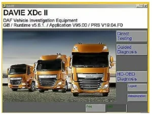 DAF PACCAR Davie Runtime v5.6.1 Davie XDc ll is the ultimate tool for the trucking industry. This article provides an overview of its features, compatibility with trucking systems, and installation procedures. With advanced diagnostics and troubleshooting capabilities, it guarantees efficient solutions for your heavy-duty vehicles. Secure payment and convenient shipping options are available. For any queries, our dedicated customer support is just a call away. Experience enhanced trucking performance with DAF PACCAR Davie Runtime v5.6.1 Davie XDc ll from ecmtrucks.com.