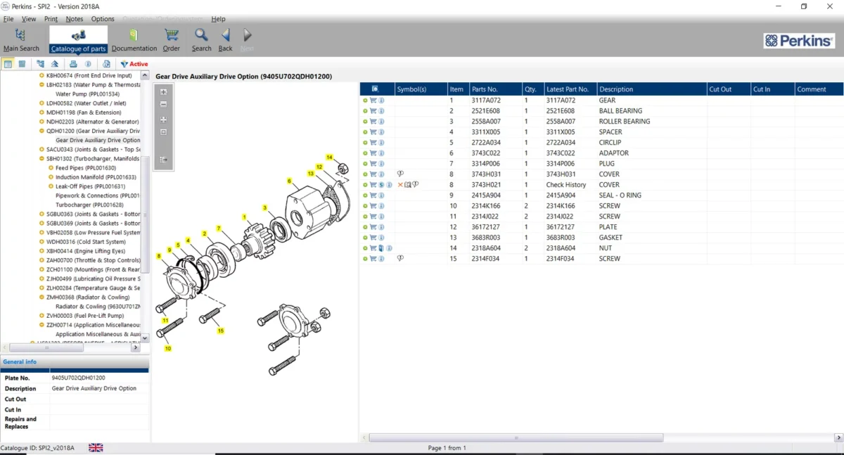 The Perkins SPI2 2018A Parts Catalogue is a comprehensive software that provides detailed information on spare parts, service manuals, troubleshooting guides, and more for Perkins engines. With a user-friendly interface and the ability to search for specific parts, it is an invaluable tool for efficient engine maintenance. Available in multiple languages, it covers a wide range of Perkins engine models. Stay tuned as we delve into the features, benefits, and installation process of Perkins SPI2 2018A in our comprehensive article.