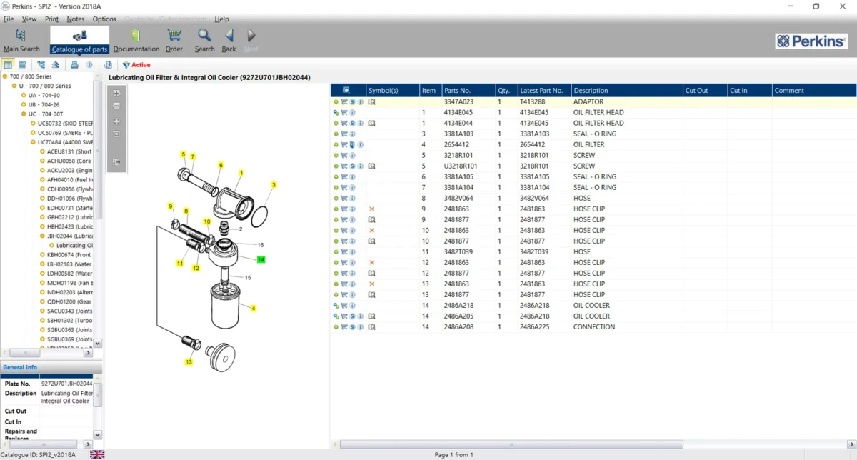 The Perkins SPI2 2018A Parts Catalogue is a comprehensive software that provides detailed information on spare parts, service manuals, troubleshooting guides, and more for Perkins engines. With a user-friendly interface and the ability to search for specific parts, it is an invaluable tool for efficient engine maintenance. Available in multiple languages, it covers a wide range of Perkins engine models. Stay tuned as we delve into the features, benefits, and installation process of Perkins SPI2 2018A in our comprehensive article.