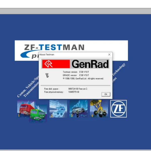 The ZF Testman Pro ESB 10.5 2022 is a cutting-edge vehicle diagnostic software that offers advanced features and benefits. With ZF Testman Pro, experience efficient vehicle diagnostics and electronic systems advancements. This tool provides superior diagnostic capabilities and support services, including remote installation support via TeamViewer, ensuring optimal performance for truck maintenance.