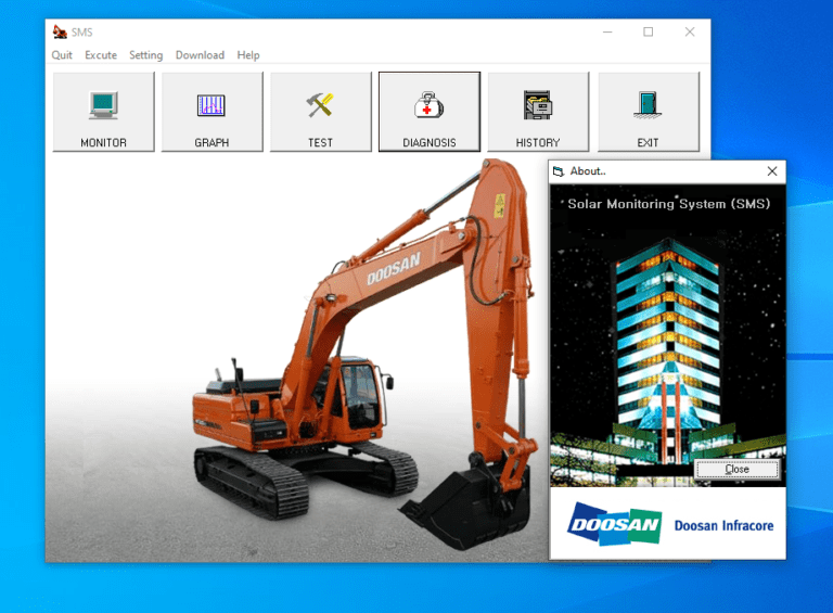 DOOSAN DIAGNOSTIC SOFTWARE SMS for Solar Models - ECM TRUCKS
