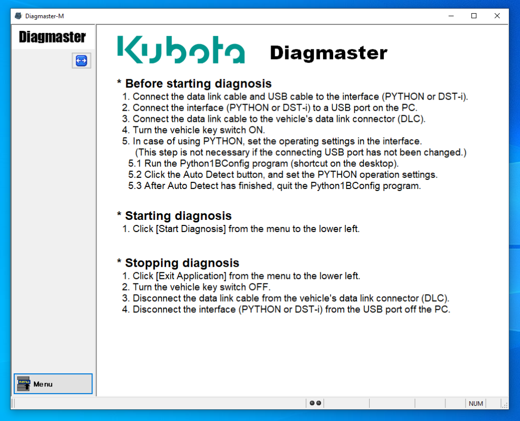 DIAGMASTER 21.11 offers advanced diagnostic capabilities for heavy machinery, including support for brands like Bobcat, Takeuchi, Manitou, Kubota, and Nonself. This software facilitates precise diagnostics, enhancing equipment performance and maintenance. The following sections will explore the key features, compatibility, and specific advancements of DIAGMASTER 21.11 along with its application in various machinery models. Each brand benefits from unique updates and tools for optimized diagnostics and repairs.