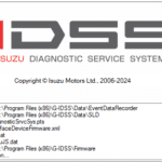ISUZU G-IDSS Domestic Japan 2024 Diagnostic Software