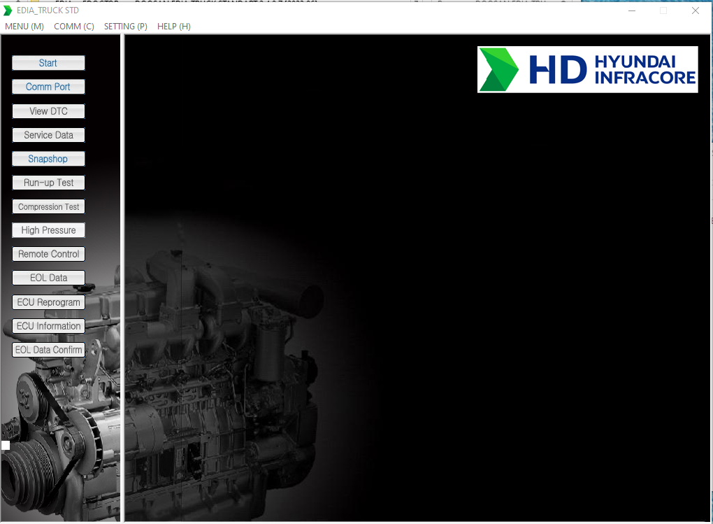 The DOOSAN EDIA TRUCK STANDART 2.4.0.7 [2023.06] , released in 2023, is a vital tool for diagnosing and maintaining heavy machinery. It offers advanced features crucial for optimizing operational efficiency and minimizing downtime. This software is designed to support various systems and provides real-time diagnostics for multiple types of equipment. Additionally, it includes remote installation support via TeamViewer to ensure a smooth setup process.