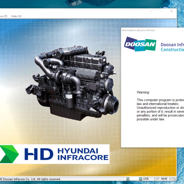 DOOSAN EDIA INDUSTRY FULL 2.3.5.8 [2023.06] is a comprehensive software solution designed for truck diagnostics and management. It offers advanced features that cater to the needs of fleet managers, technicians, and service centers. This software includes a user-friendly interface and compatibility with multiple systems. Additionally, remote installation support via TeamViewer enhances the user experience, making it an effective tool for improving operational efficiency.