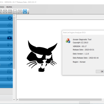 The BOBCAT ENGINE ANALYZER DCU 03 17 2023 03 is a specialized diagnostic software aimed at enhancing the performance of Bobcat machinery. This tool simplifies the diagnostic process, making it essential for maintenance and troubleshooting in heavy equipment. It offers key features such as compatibility with multiple Windows versions and diagnostic capabilities for various Bobcat engines. Additionally, support for remote installation using TeamViewer ensures convenient setup for users.