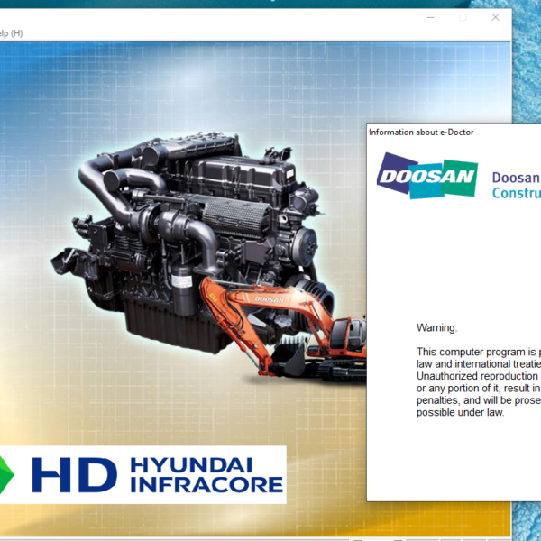 The DOOSAN EDOCTOR CONSTRUCTION FULL 2.3.5.8 [2023.06] is a cutting-edge diagnostic software for heavy machinery. Released in 2023, it offers advanced tools for troubleshooting engine issues in various construction equipment. This software enhances operational efficiency by providing detailed diagnostics and real-time support. It is compatible with multiple brands and supports remote installation through TeamViewer, ensuring seamless usability for technicians.