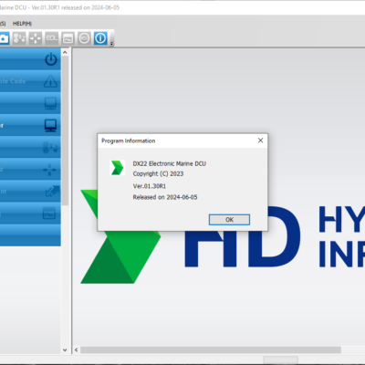 The DOOSAN Diagnostic Tool DX22 Electronic Marine DCU Analyzer 01.30R1 2024.06 is an advanced solution for marine engine diagnostics. It provides valuable insights and improves maintenance efficiency for marine vessels. This tool features real-time monitoring, performance analysis, and compatibility with various marine engines. With user-friendly installation and ongoing support, it enhances the overall functionality and reliability of marine operations.