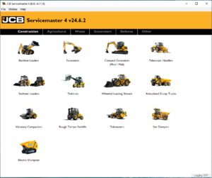 JCB ServiceMaster Diagnostic Software v24.6.2 is a vital tool for managing heavy machinery. It offers essential diagnostics and maintenance features specifically designed for JCB equipment. The software enhances operational efficiency and extends the life of machinery. With its recent updates, it provides advanced functionalities for technicians and operators working in various sectors. JCB ServiceMaster is a specialized software designed to enhance the management and diagnostic capabilities of JCB heavy machinery. This tool is crucial for technicians and operators in monitoring, troubleshooting, and maintaining JCB equipment effectively.