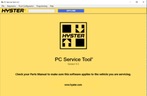 The HYSTER PC SERVICE TOOL 5.3 2024 is a powerful software application designed for effective communication and diagnostics of Hyster and Yale forklifts. It provides users with essential tools for monitoring, diagnosing, and maintaining their equipment. With features like real-time fault monitoring and customizable data displays, it enhances operational efficiency. The tool is compatible with various Windows operating systems, ensuring accessibility for a wide range of users.