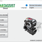 YANMAR DIAGNOSTIC TOOL SA-DIRECT 2.45.0