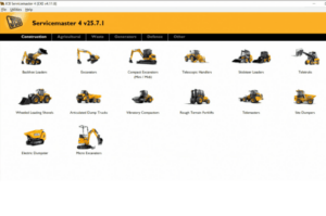 JCB ServiceMaster 4 v25.2 2025 is a comprehensive diagnostic software designed for heavy machinery and trucks.