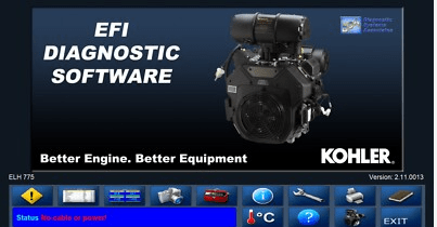 The KOHLER EFI Diagnostic System 2.11.0013 is designed to enhance the performance of heavy machinery and trucks