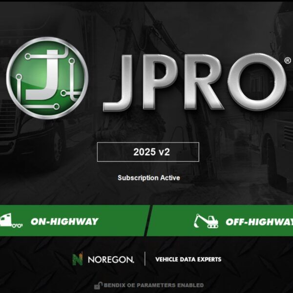 JPROz 2025 V2 is a diagnostic software designed for heavy machinery and trucks