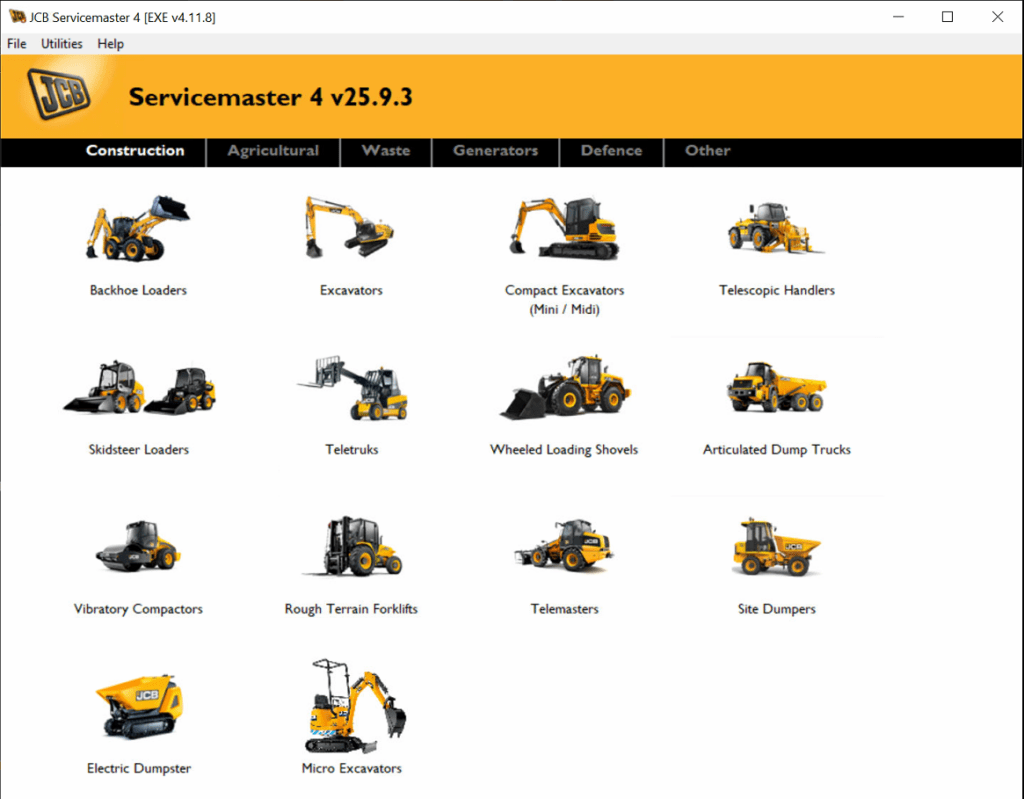 JCB Servicemaster 4 v25.9.3 is a vital diagnostic software tool designed for JCB machinery. It enables technicians to efficiently troubleshoot and configure equipment, ensuring optimal performance and reliability.