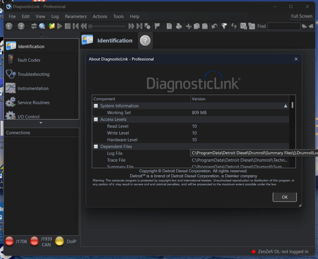 Detroit Diesel Diagnostic Link 8.23 SP2 is an essential software tool for diagnosing and maintaining Detroit Diesel engines.